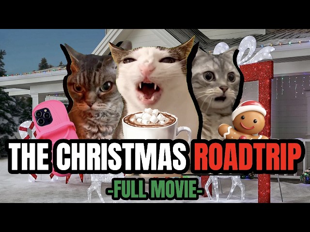 Cat MEMES: THE CHRISTMAS ROADTRIP - FULL ROADTRIP MOVIE