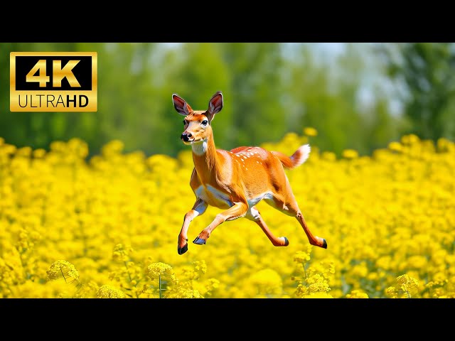 Stunning Baby Animal Movies 4K | Adorable Wildlife, Relaxing Music & Stunning Natural Landscapes