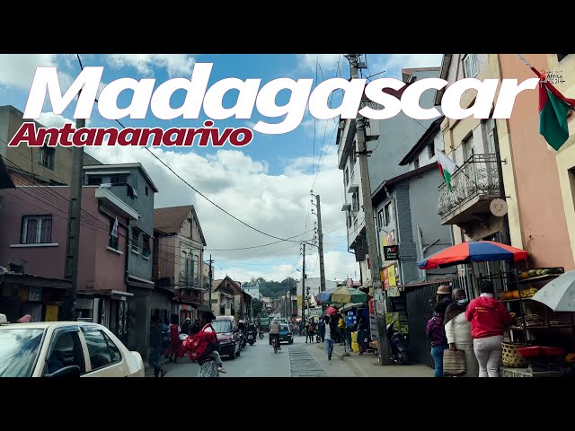 Drive in Antananarivo city, Madagascar 2022 / Ampandrana - Ampahibe