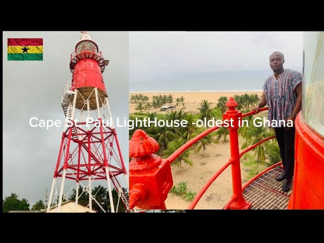 Visiting the Oldest Lighthouse in Ghana - Cape St. Paul Lighthouse