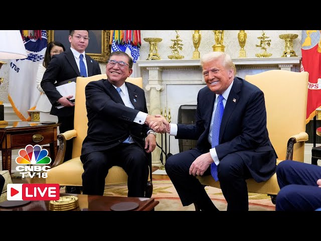 USA LIVE: US President Donald Trump Meets With Japan's PM Shigeru Ishiba at the White House | N18G