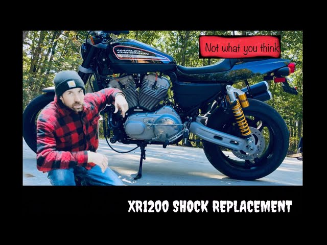 Shock replacement on Harley XR1200