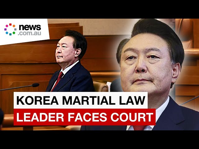 South Korea's president faces impeachment trial