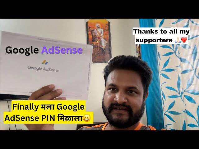 Thanks to YouTube😀 ❤️Finally received my Google Adsense PIN😍 freestyle Bhatkanti