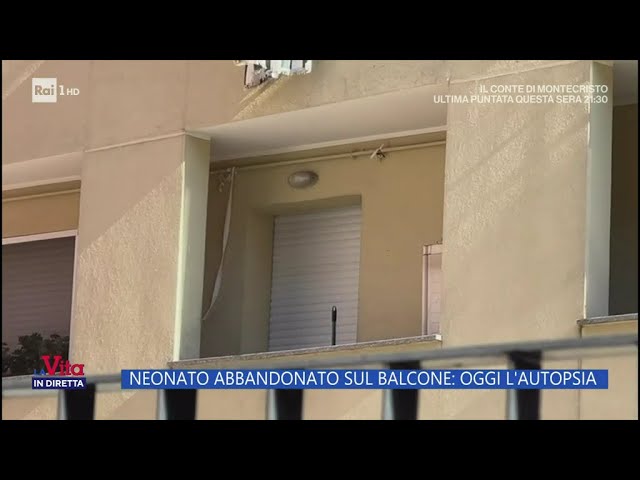 Neonato abbandonato sul balcone - 03/02/2025