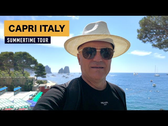 CAPRI, ITALY 🇮🇹 A Coastal Paradise🏝️THE MOST BEAUTIFUL TOURIST ISLAND [With Subtitles CC 4K HDR]