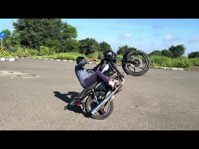 non stop wheelie ft. kailas rider @Vinod_Rider_MH33