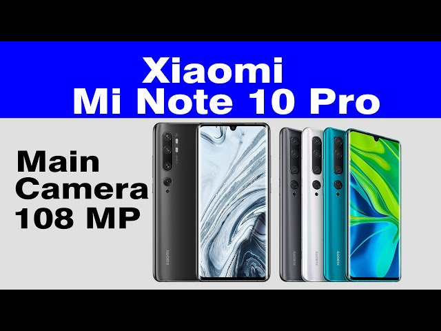 Xiaomi Mi Note 10 Pro | 108MP Camera | 5260mAh Battery | Full Review in Sinhala | Waruna Bro