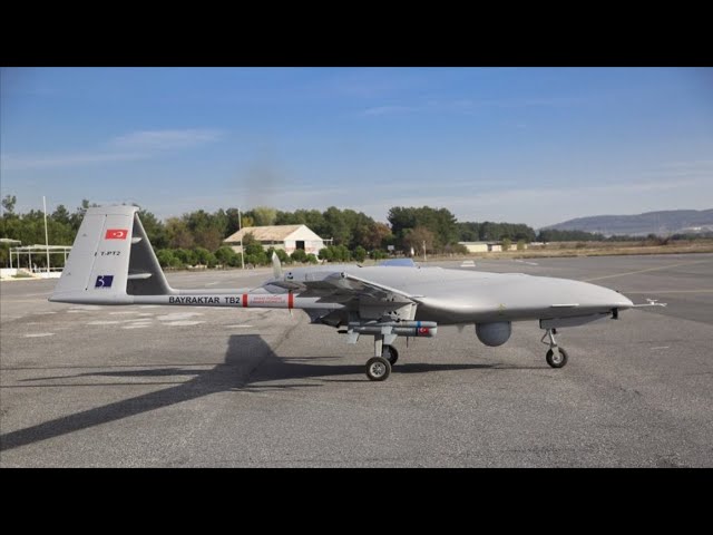 Kosovo Security Forces receive Turkish Bayraktar TB2 drones