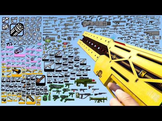 All WEAPONS and SOUNDS in ALL GTA Games in 393 Seconds