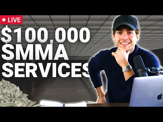 Finding a $100,000 SMMA Service LIVE!