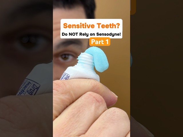 Sensitive teeth? Do NOT rely on Sensodyne! Try this! #tmj #toothache #sensitiveteeth #sensodyne