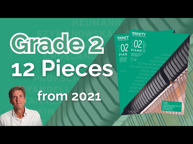 Trinity Grade 2 Piano (from 2021) - 12 Pieces