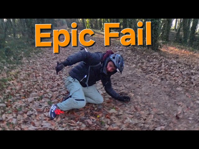 "Epic Onewheel Wipeout: Trail Riding Gone Wrong!"