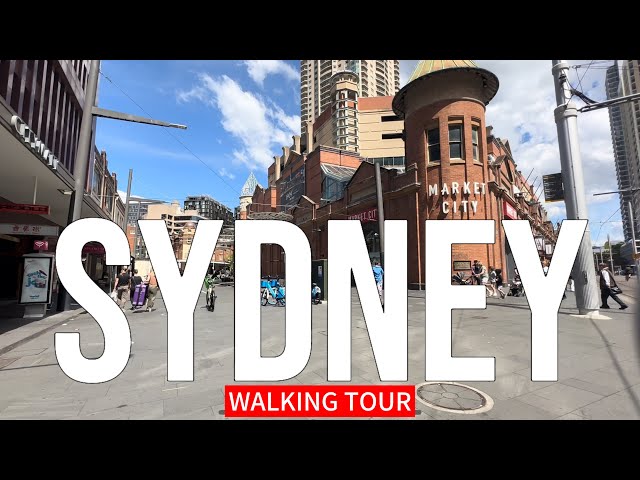 SYDNEY, AUSTRALIA 🇦🇺| Walking Tour | Market City, Paddys Market, George Street and Opera House