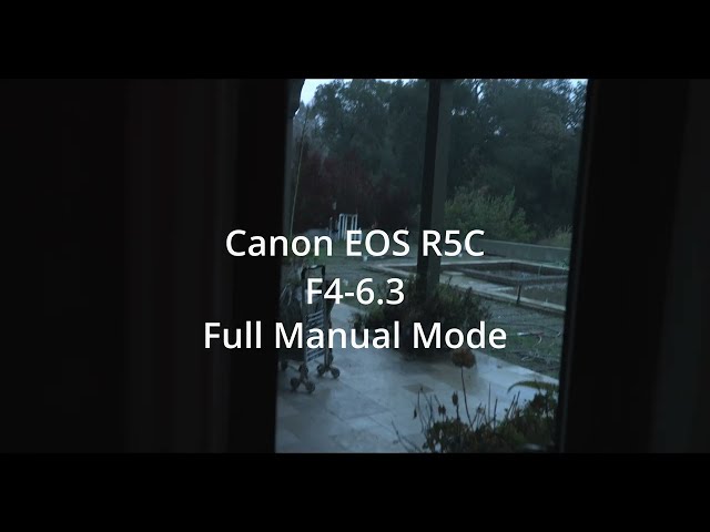 Canon R5C Reality Calibration + Test Comparisons with Other Cameras