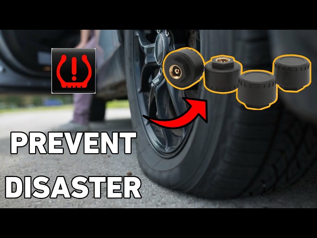 How To Install External TPMS Sensors In ANY CAR? | Monitor, Control, PREVENT !