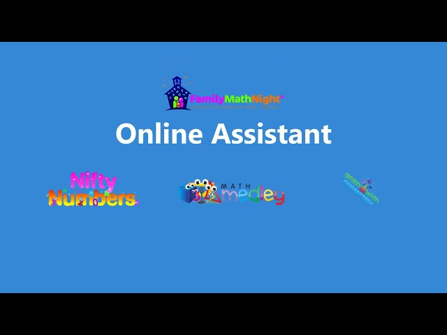 Family Math Night Online Assistant