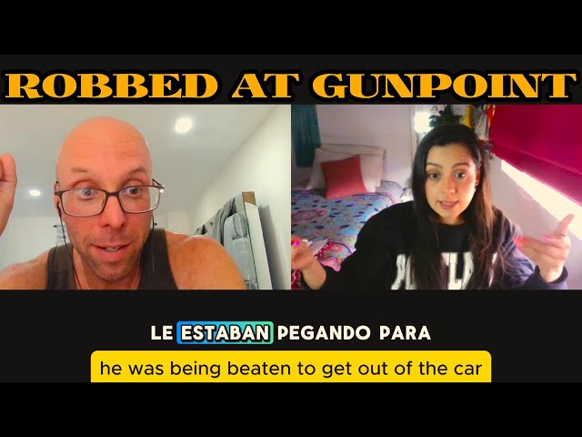 🇨🇴 Spanish Conversation:  They Robbed my Spanish tutor with Guns [1 HOUR]