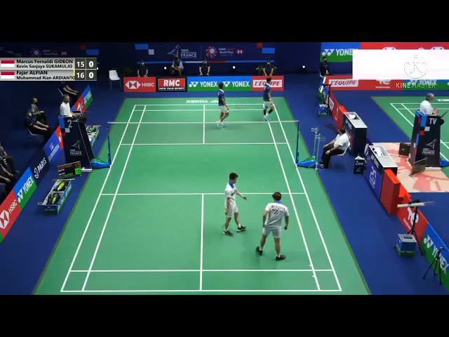 Partai Semifinal Minons Vs Fajri French Open 2021