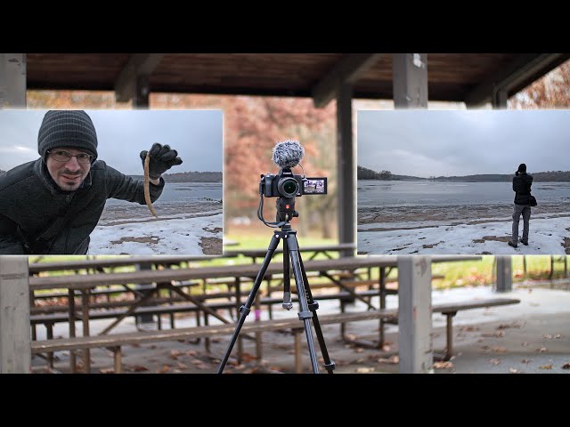 Winter Lakefront Photography Outing | Canon M50 & Viltrox Speed Booster & EF 50mm f1.8 STM