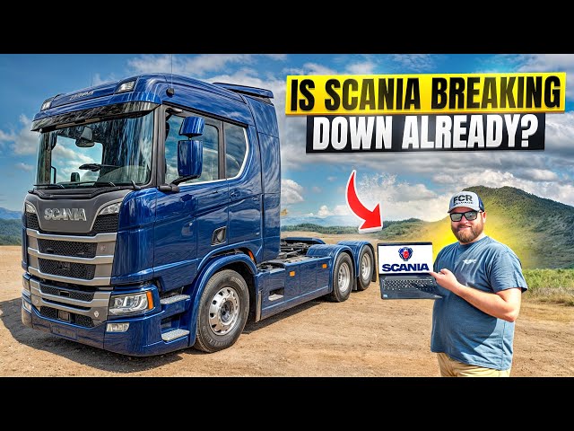 Our Scania Has First Maintenance in USA!