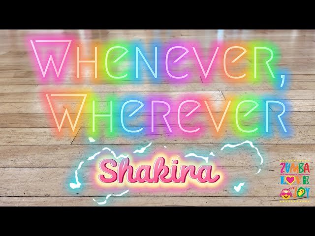 Zumba Fitness | Whenever, Wherever | Shakira | Dance Fitness #dance #zumba #dancevideo #dancemusic