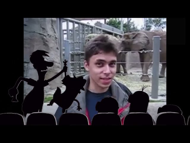 The First Video on YouTube ... Me at the zoo || Minions watching The First Video on YouTube