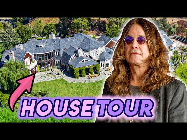 Ozzy Osbourne | House Tour 2020 | His Hancock Park Mansion and More