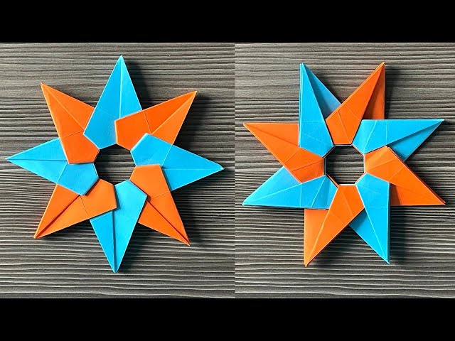 DIY - How To Make A Ninja Star | Easy Origami Shuriken