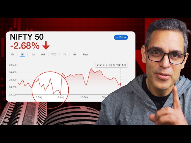 SURVIVE Every MARKET CRASH - 5 Practical STRATEGIES! | Ankur Warikoo Hindi