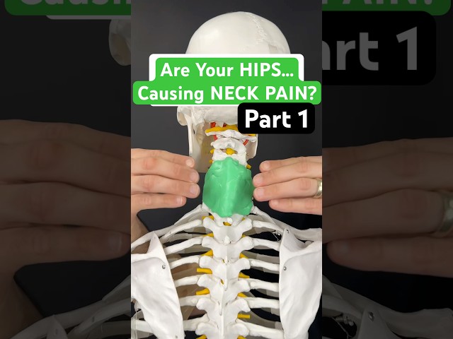 Part 1 - Are your HIPS causing Neck Pain? #neckpain #neckpainrelief #hipmobility #hipflexor