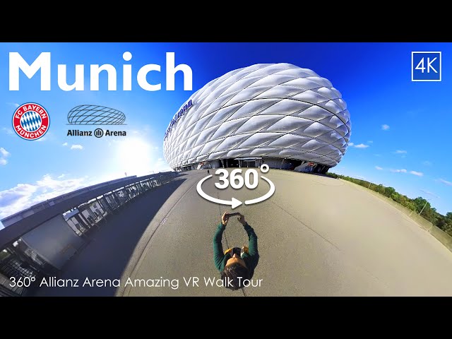 360° Inside Munich’s Allianz Arena  | 4K Virtual Experience