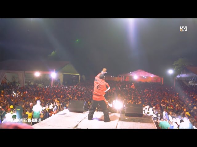 Harmonize Live Performance In Rufiji