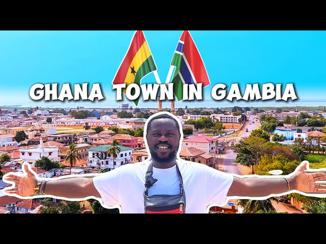 A Ghanaian visiting Ghana Town in Gambia for the first time -Gambia vlogs