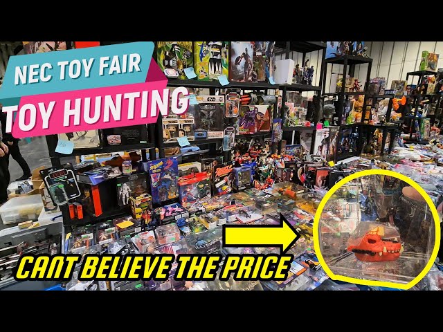 UK'S BIGGEST AND BEST TOY FAIR IS BACK! VINTAGE TOY HUNTING AT THE NEC TOY FAIR SEPTEMBER 2024.