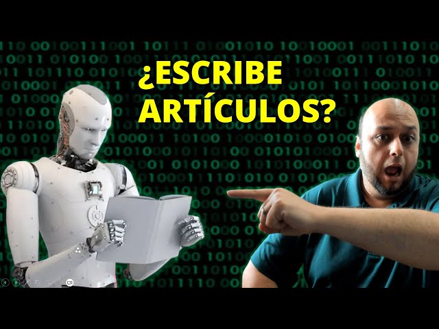 ¿Puede la inteligencia artificial escribir mi artículo?