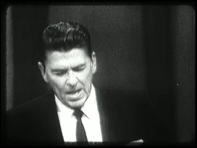 Ronald Reagan's "A Time for Choosing" speech October 27, 1964