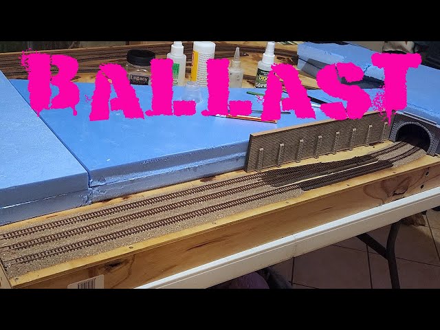 Ballasting in N scale