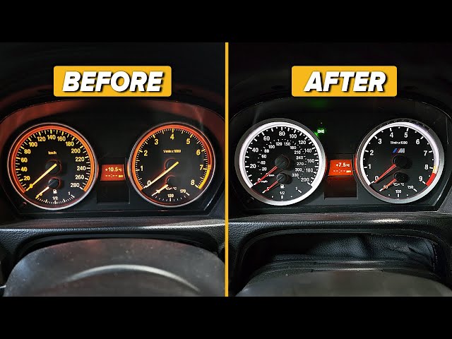 M3 Style Cluster Upgrade on BMW E90