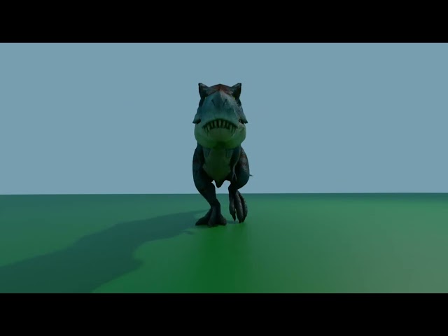 180 3D VR T-Rex Chase