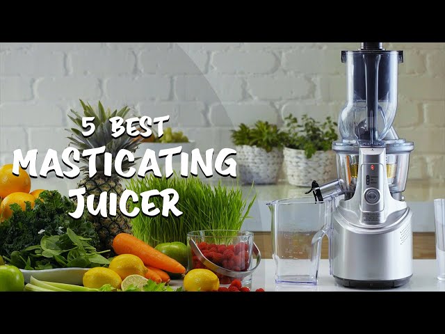 Best Masticating Juicer - Top 5 Masticating Juicer Reviews