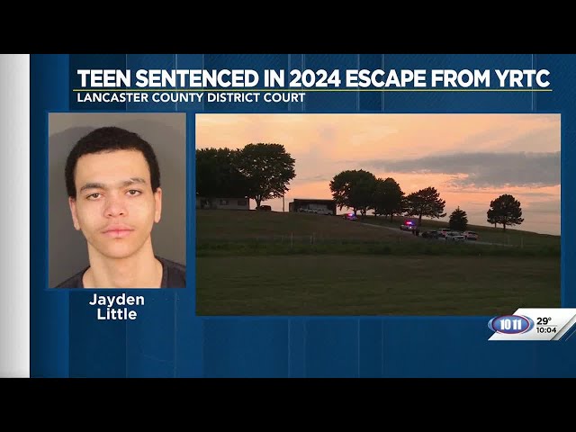 Teen sentenced in 2024 escape from YRTC