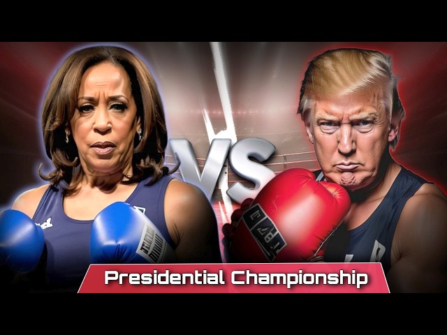 Trump vs. Harris - Presidential Boxing Fight! | 360°VR