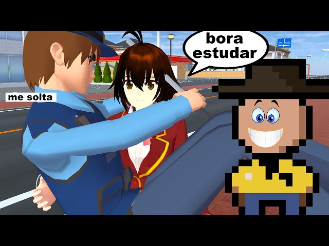 SAKURA FICOU 1 ANO LONGE DA ESCOLA (Sakura School Simulator • Parte 5)