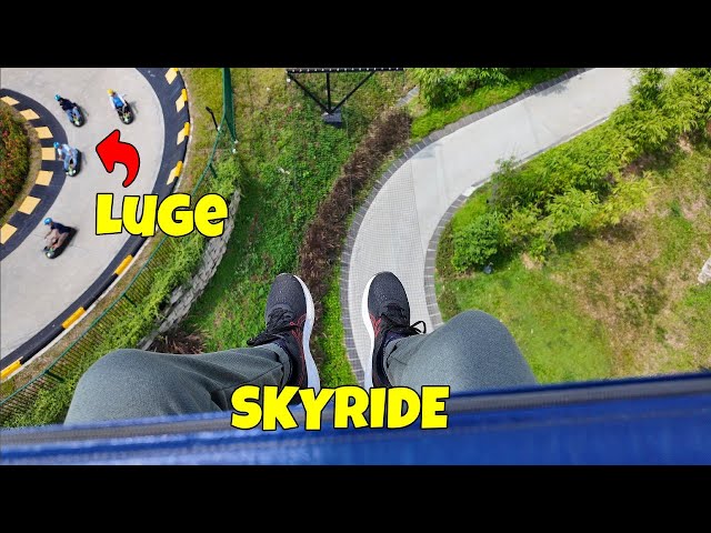 Skyline Luge Kuala Lumpur - Ride All 4 Tracks with Me! [POV]