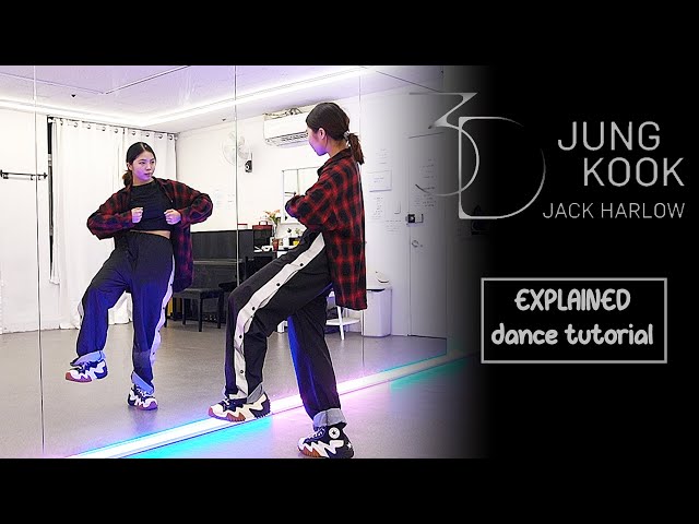 정국 (Jung Kook) '3D (feat. Jack Harlow)' Dance Tutorial | EXPLAINED + Mirrored