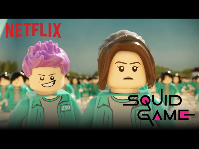 Squid Game | Red Light Green Light but in LEGO