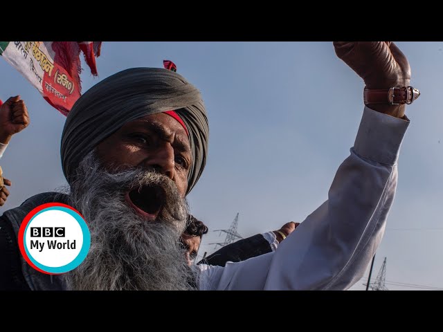 Indian farmer protests EXPLAINED - BBC My World