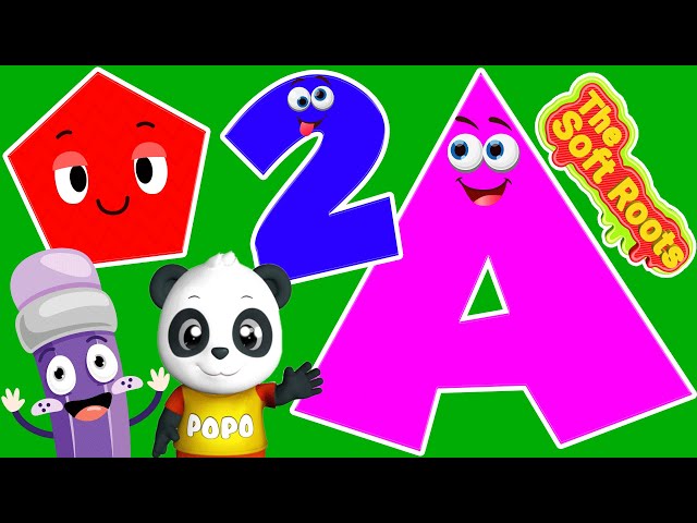 Learn ABC Phonics Shapes Numbers Colors | Preschool Learning Videos For 3 Year Olds | #kidsvideos